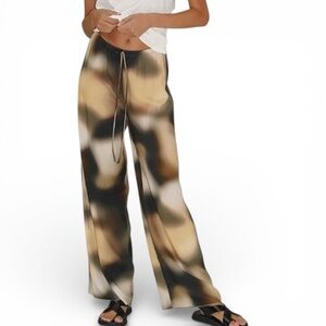 LNA Trento Drawstring Wide Leg Pants